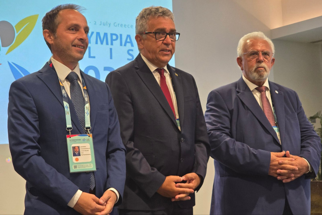 Olympia and Ilida (Elis) officially awarded the 2027 International Children's Games in Tallinn – The heart of the world will beat in Ilia!