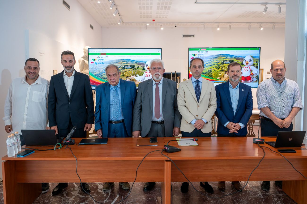 Εκεί όπου ξεκίνησαν όλα, εκεί ξεκινούν ξανά! – Παρουσιάστηκε επί Ηλειακού εδάφους η ταυτότητα των 59ων Παγκόσμιων Παιδικών Αγώνων «ICG ΟΛΥΜΠΙΑ - ΗΛΙΔΑ 2027»