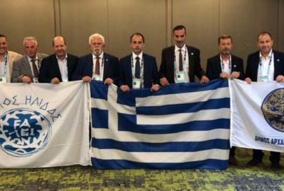 Η Ολυμπία και η Ήλιδα ανέλαβαν επίσημα στο Ταλίν τους Παγκόσμιους Παιδικούς Αγώνες του 2027 – Η καρδιά του κόσμου θα χτυπά στην Ηλεία!